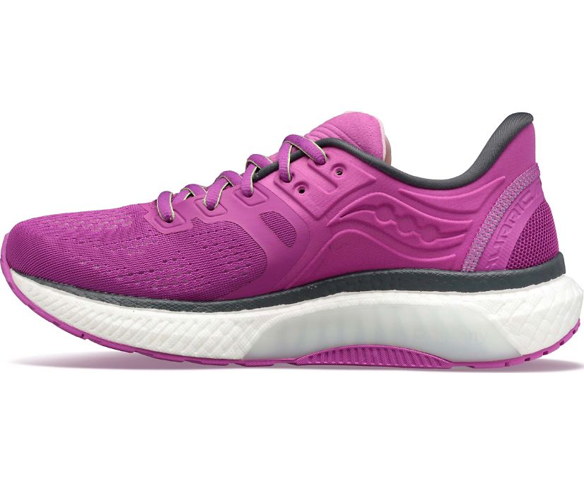 Saucony Hurricane 23 Women's Running Shoes Purple | AU 157QMAZ